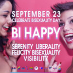 World bisexuality day Color Photography Adv Campaign # Bi Happy