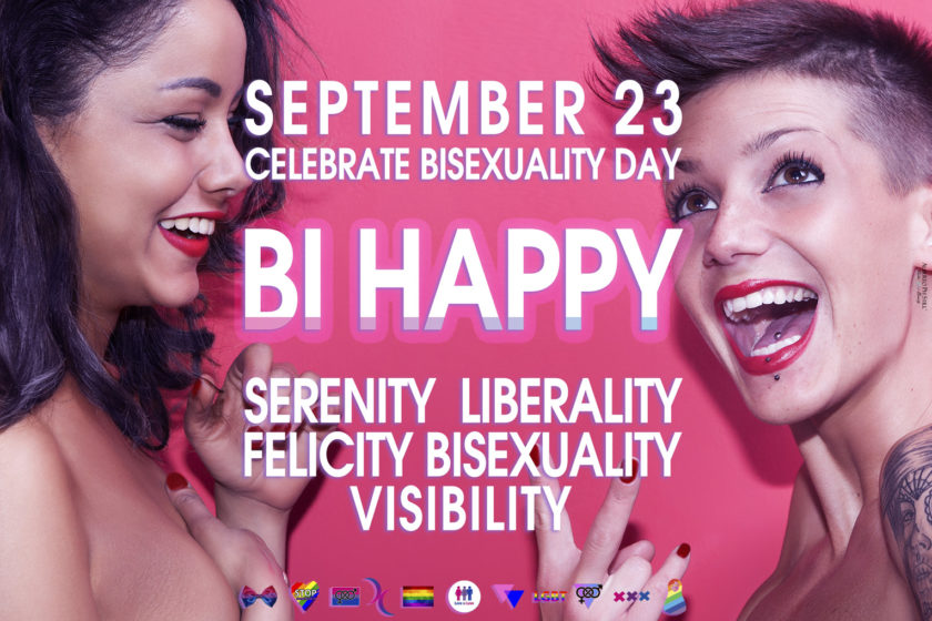 World bisexuality day Color Photography Adv Campaign # Bi Happy