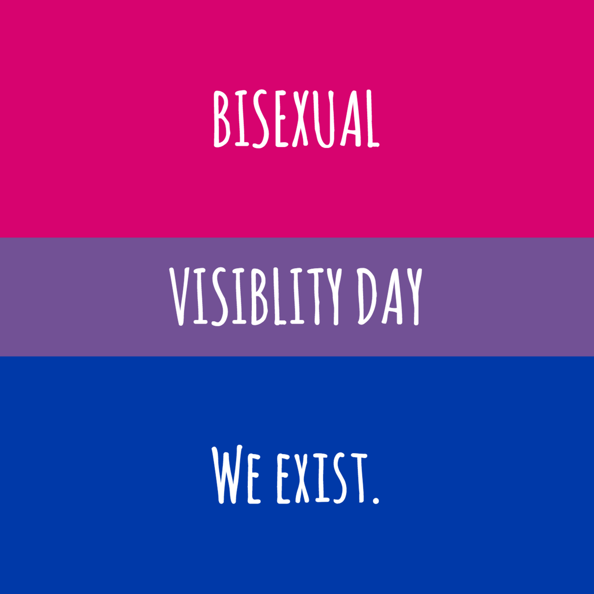 International Celebrate Bisexuality Day Bi Visibility Day September 23