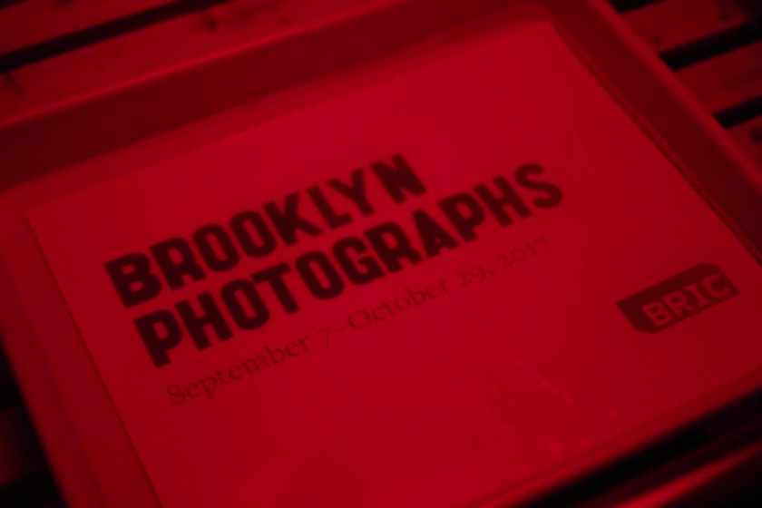 Brooklyn Photographs BRIC exhibition trailer